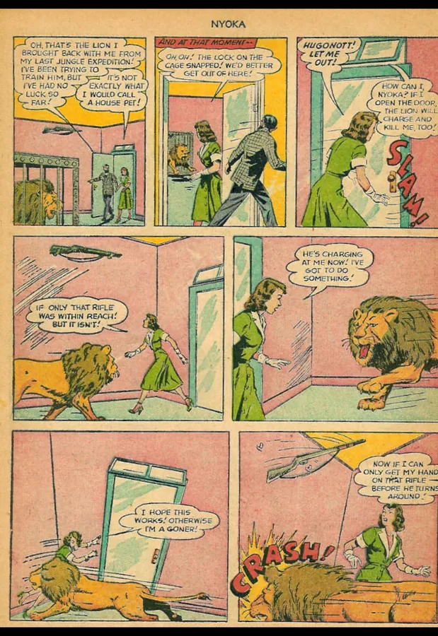 A single interior comic page filling the folded outer screen